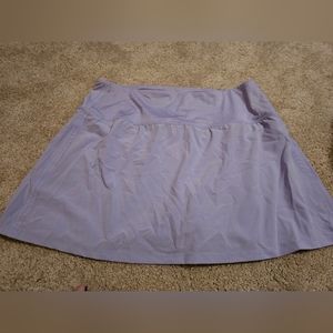Lavender 90 Degree Tennis Skirt Sz XL